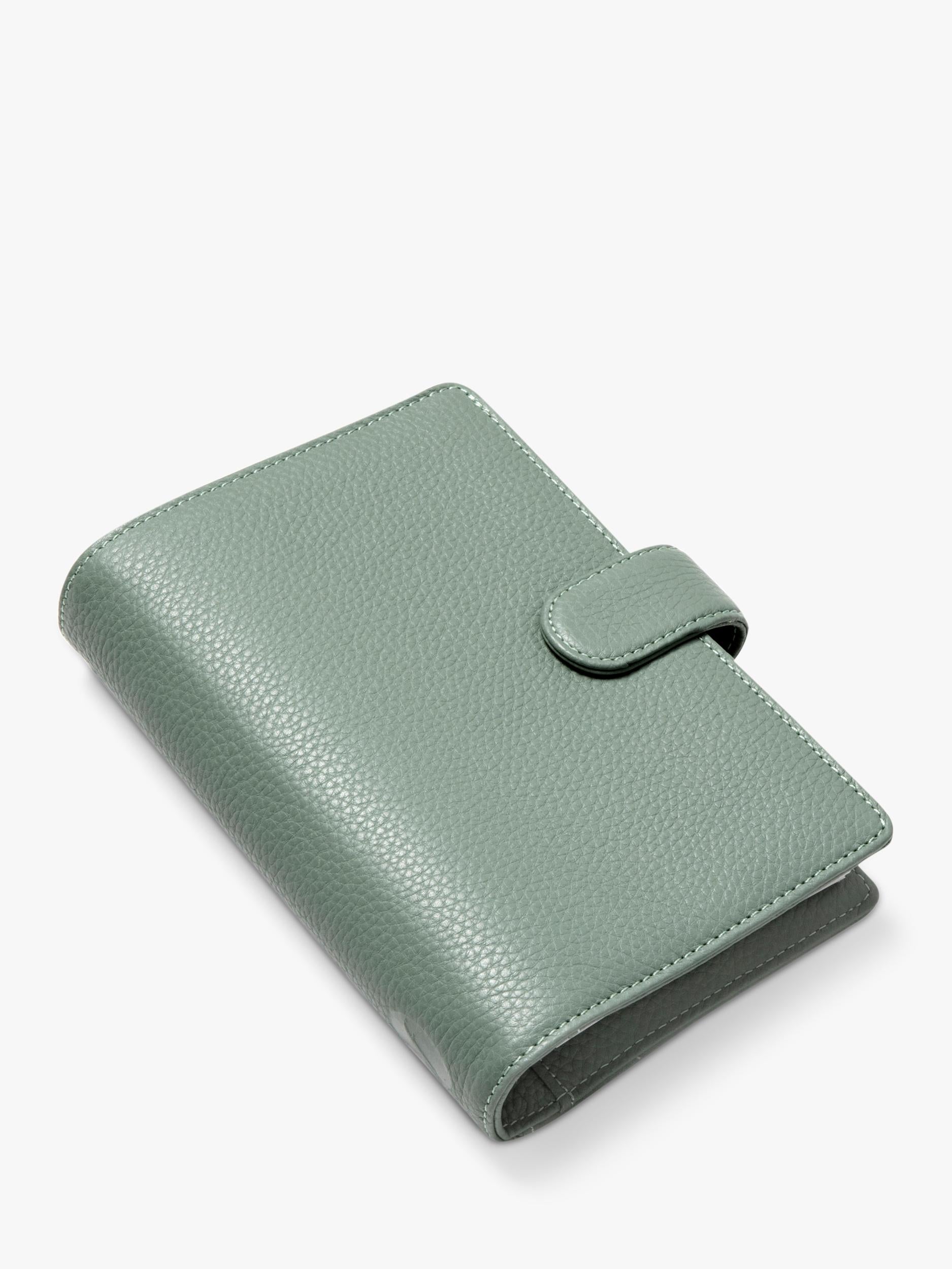 Filofax Norfolk Leather Personal Organiser, imported from the UK