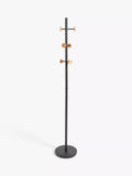 John Lewis coat stand with 6 wood hooks (British brand)