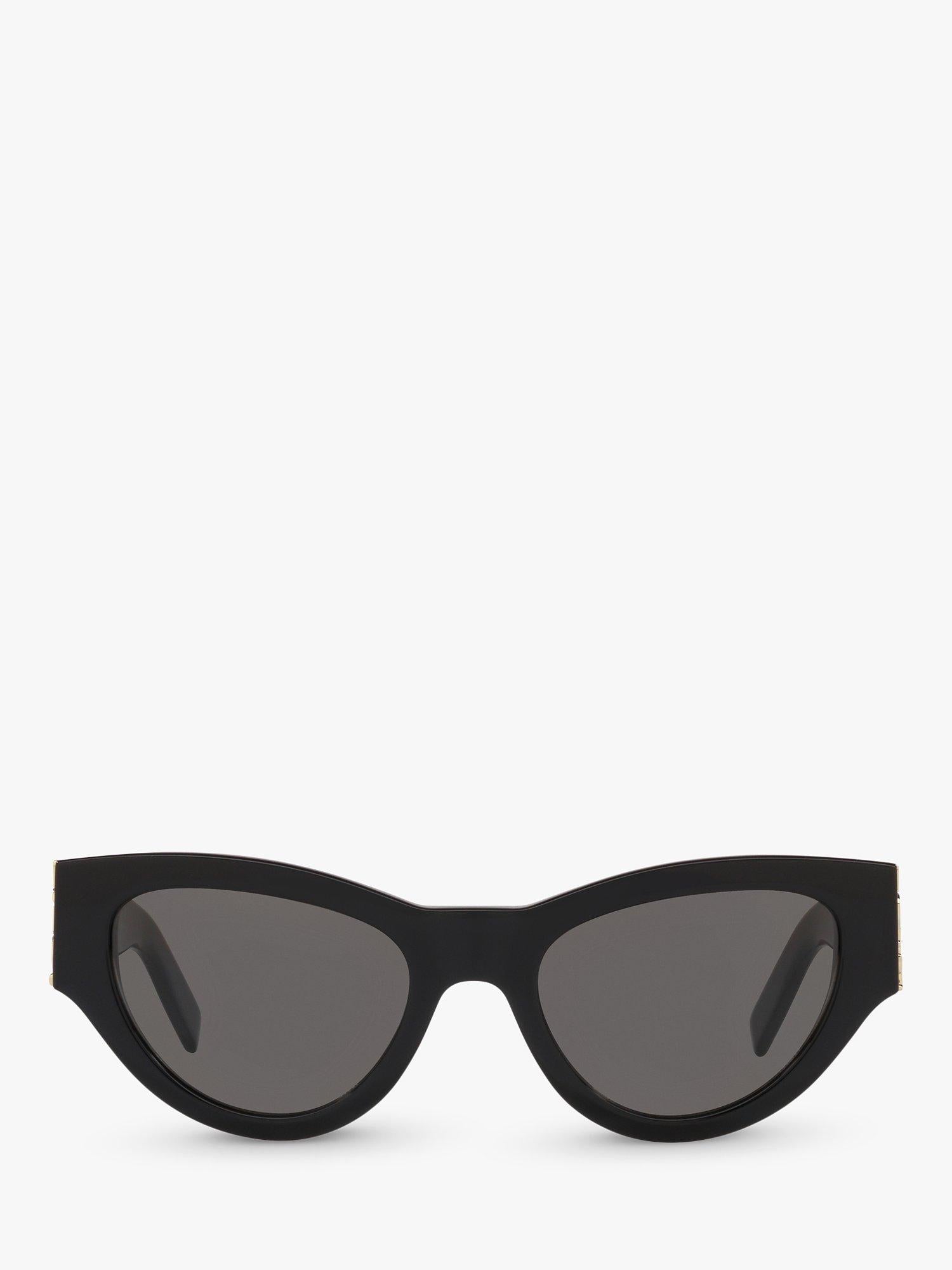 Yves Saint Laurent cat's eye sunglasses black/grey - British product