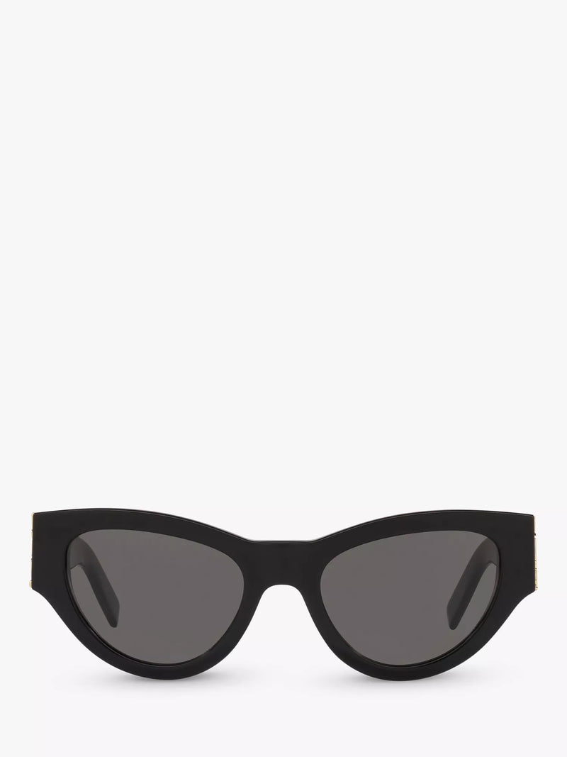 Yves Saint Laurent cat's eye sunglasses black/grey - British product