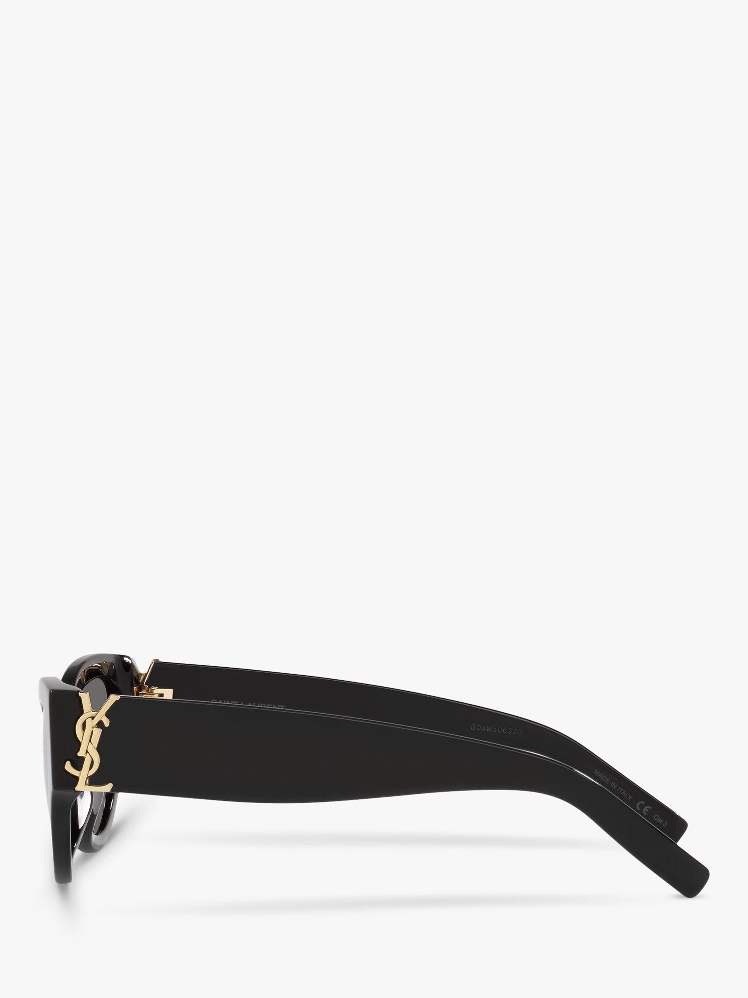 Yves Saint Laurent cat's eye sunglasses black/grey - British product