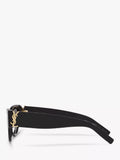 Yves Saint Laurent cat's eye sunglasses black/grey - British product