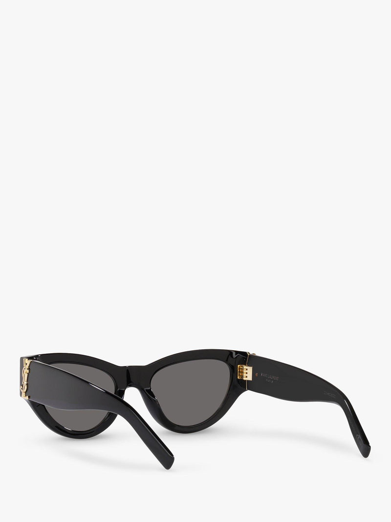 Yves Saint Laurent cat's eye sunglasses black/grey - British product