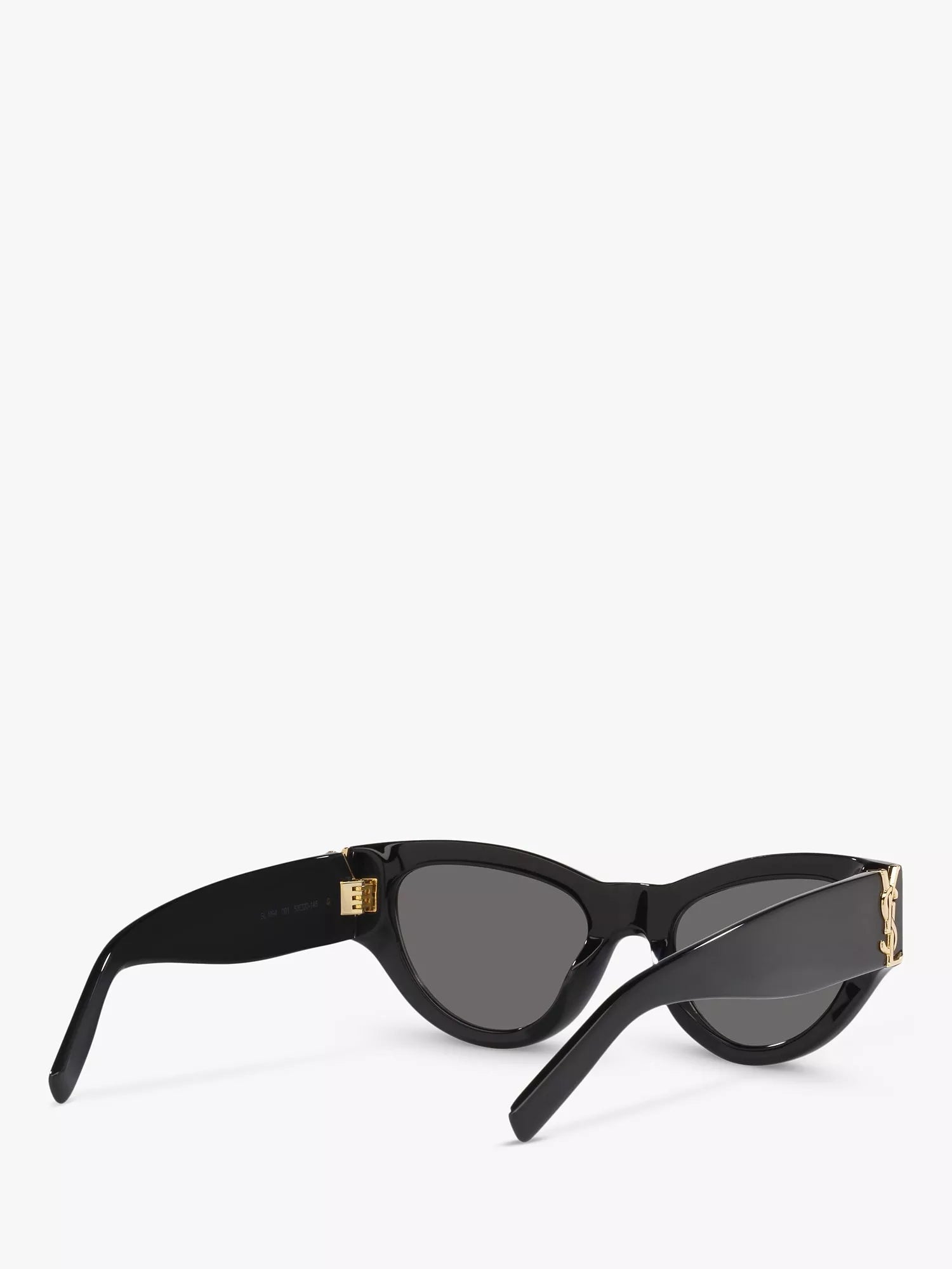 Yves Saint Laurent cat's eye sunglasses black/grey - British product