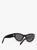 Yves Saint Laurent cat's eye sunglasses black/grey - British product