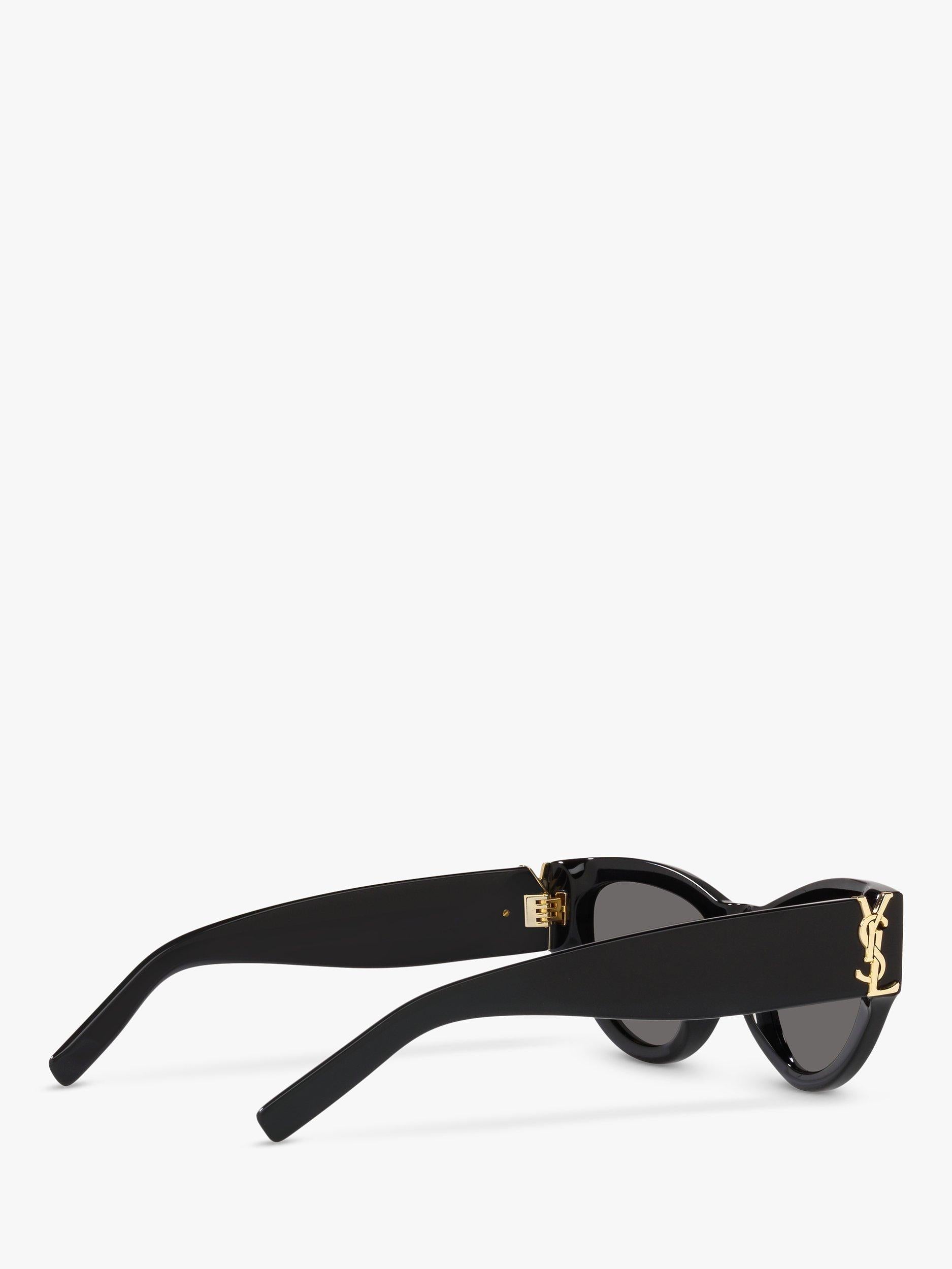 Yves Saint Laurent cat's eye sunglasses black/grey - British product