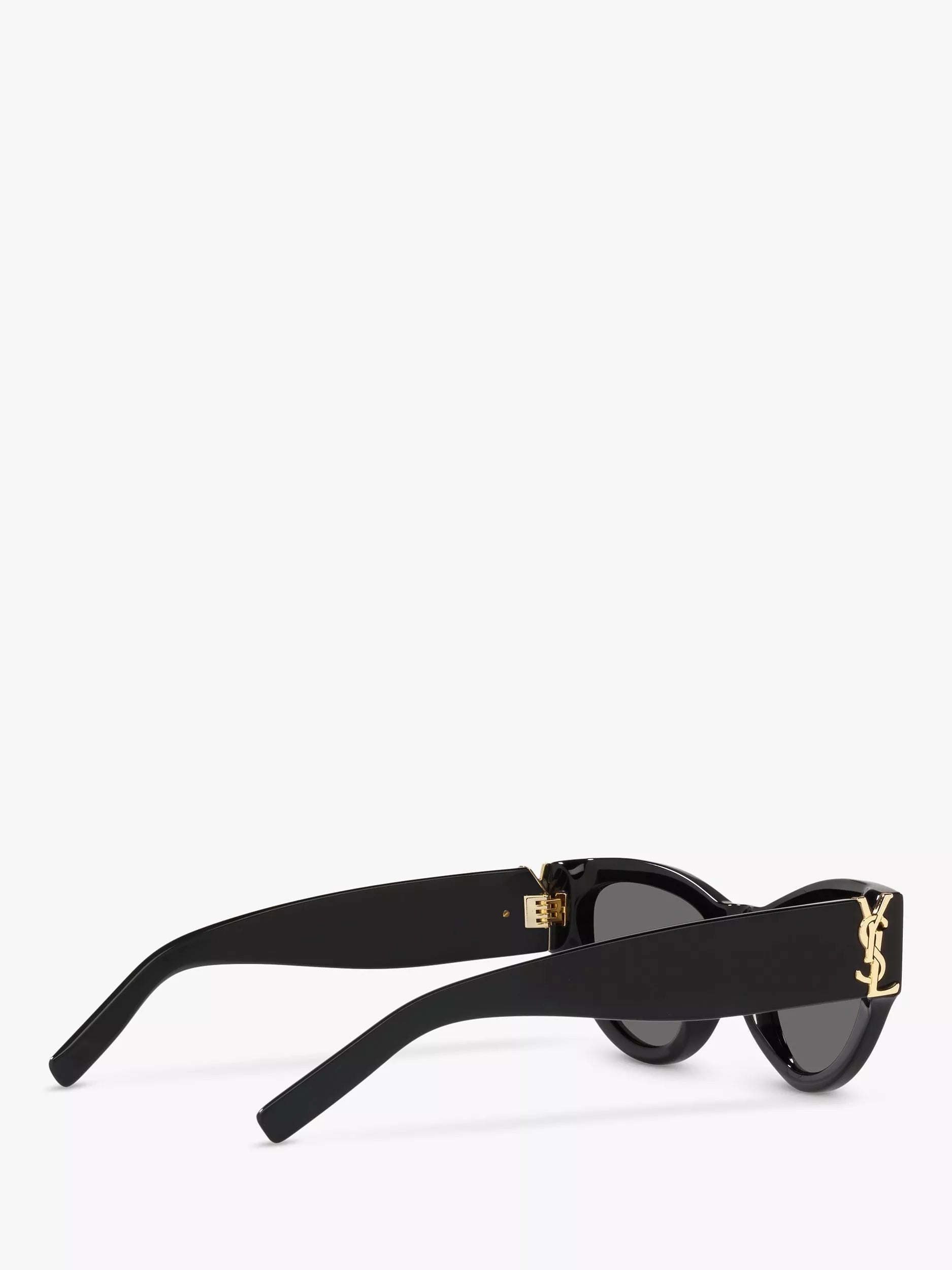 Yves Saint Laurent cat's eye sunglasses black/grey - British product