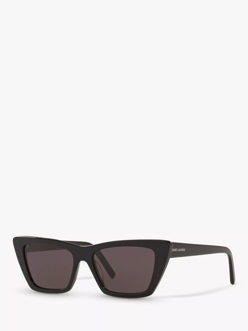 Yves Saint Laurent SL 276 black cat's eye sunglasses, imported from the UK
