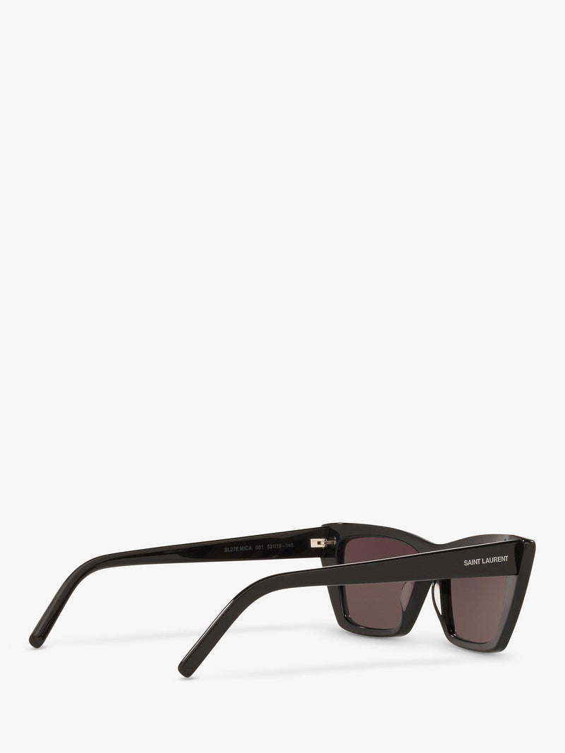 Yves Saint Laurent SL 276 black cat's eye sunglasses, imported from the UK