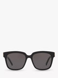 Yves Saint Laurent square sunglasses black frame grey lenses, imported from the UK