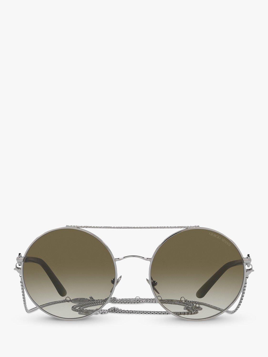 Giorgio Armani AR6135 women's round sunglasses, UK version
