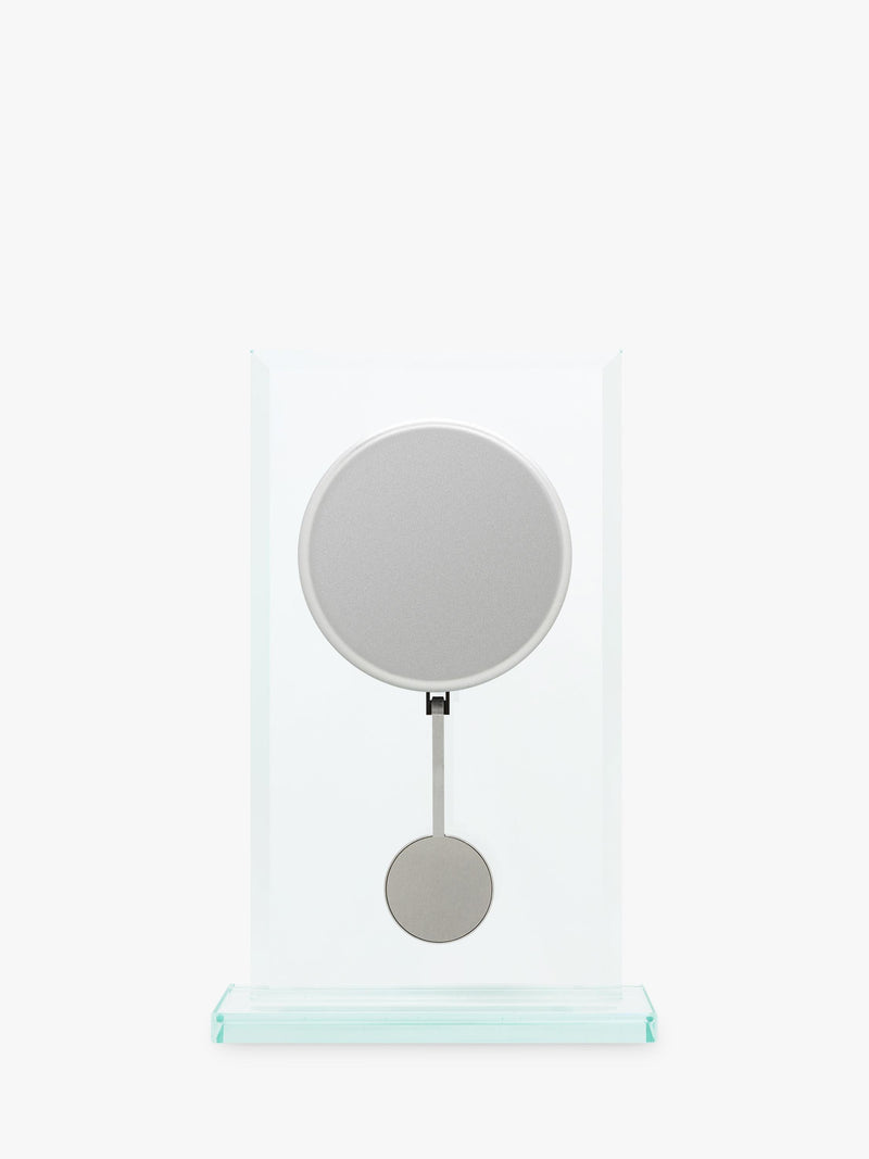 Acctim La Collina mantel clock Roman numerals 22cm glass, imported from the UK