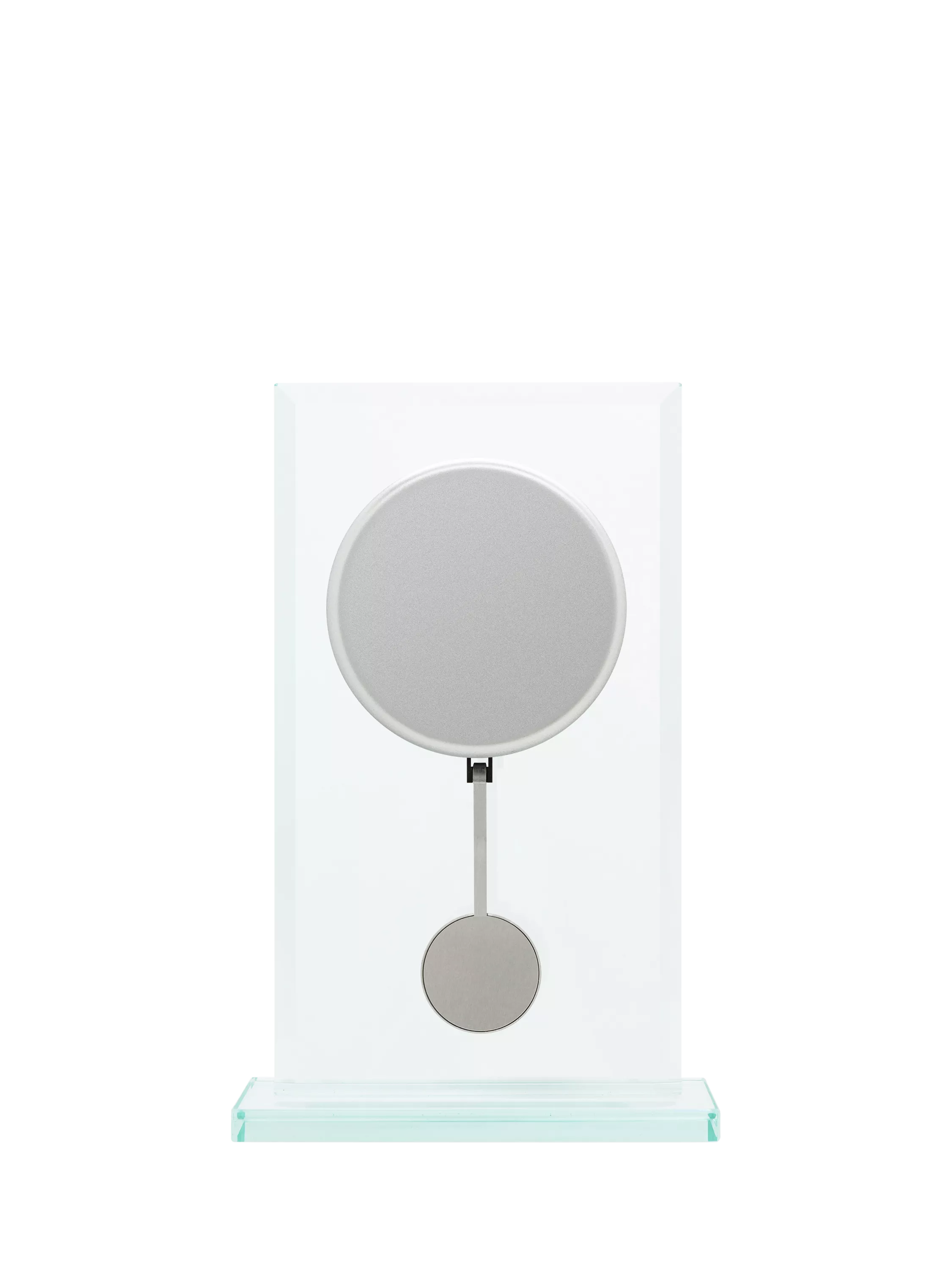 Acctim La Collina mantel clock Roman numerals 22cm glass, imported from the UK