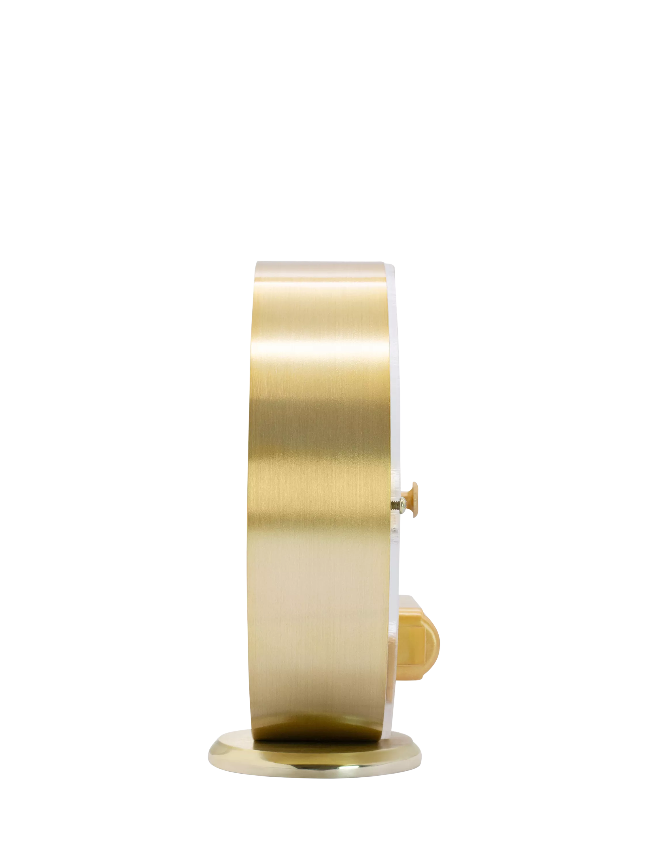 Acctim skeleton mantel carriage clock in gold, 13cm - British product