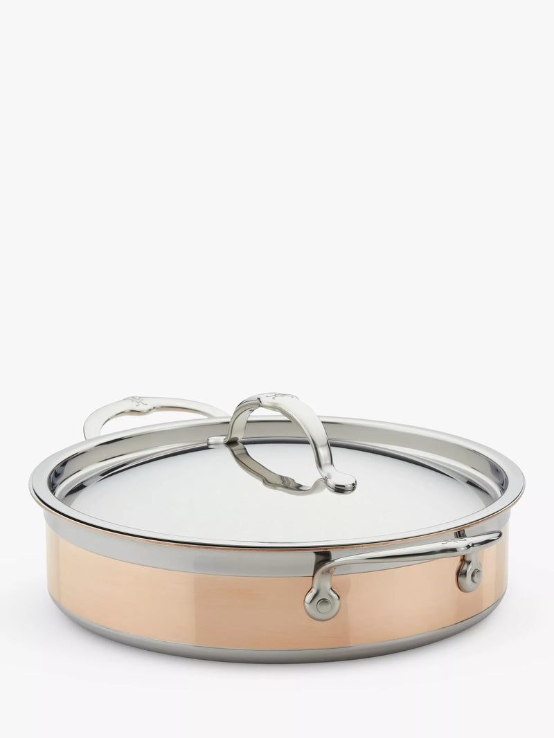 Hestan CopperBond stainless steel sauteuse pan 26cm, UK version