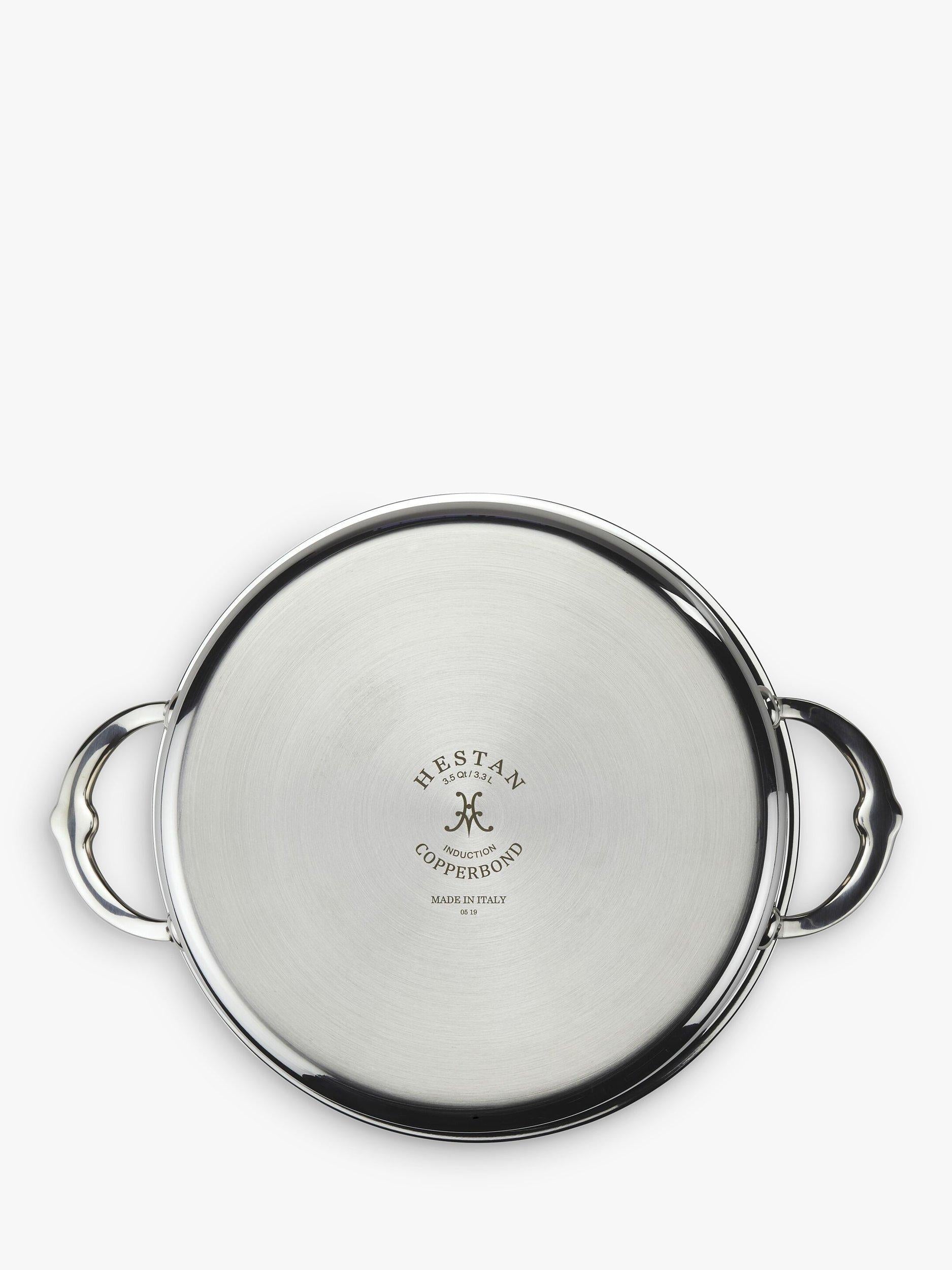 Hestan CopperBond stainless steel sauteuse pan 26cm, UK version