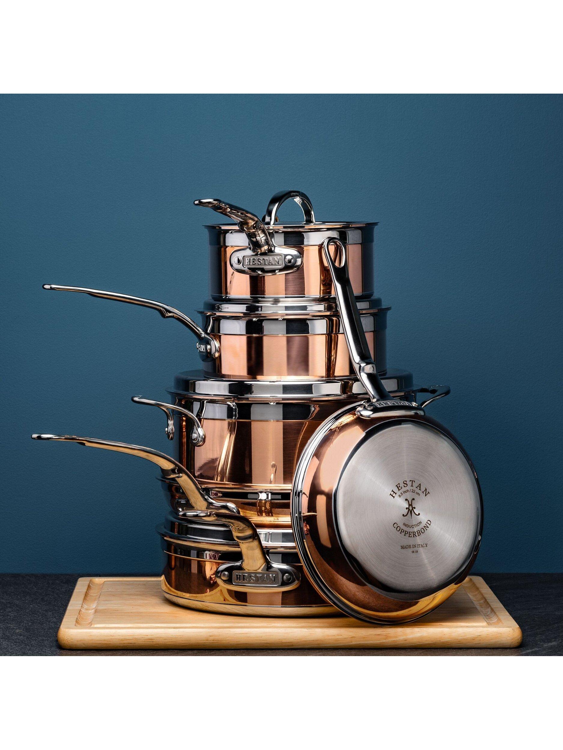 Hestan pan set 6-piece, imported from the UK