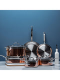 Hestan pan set 6-piece, imported from the UK