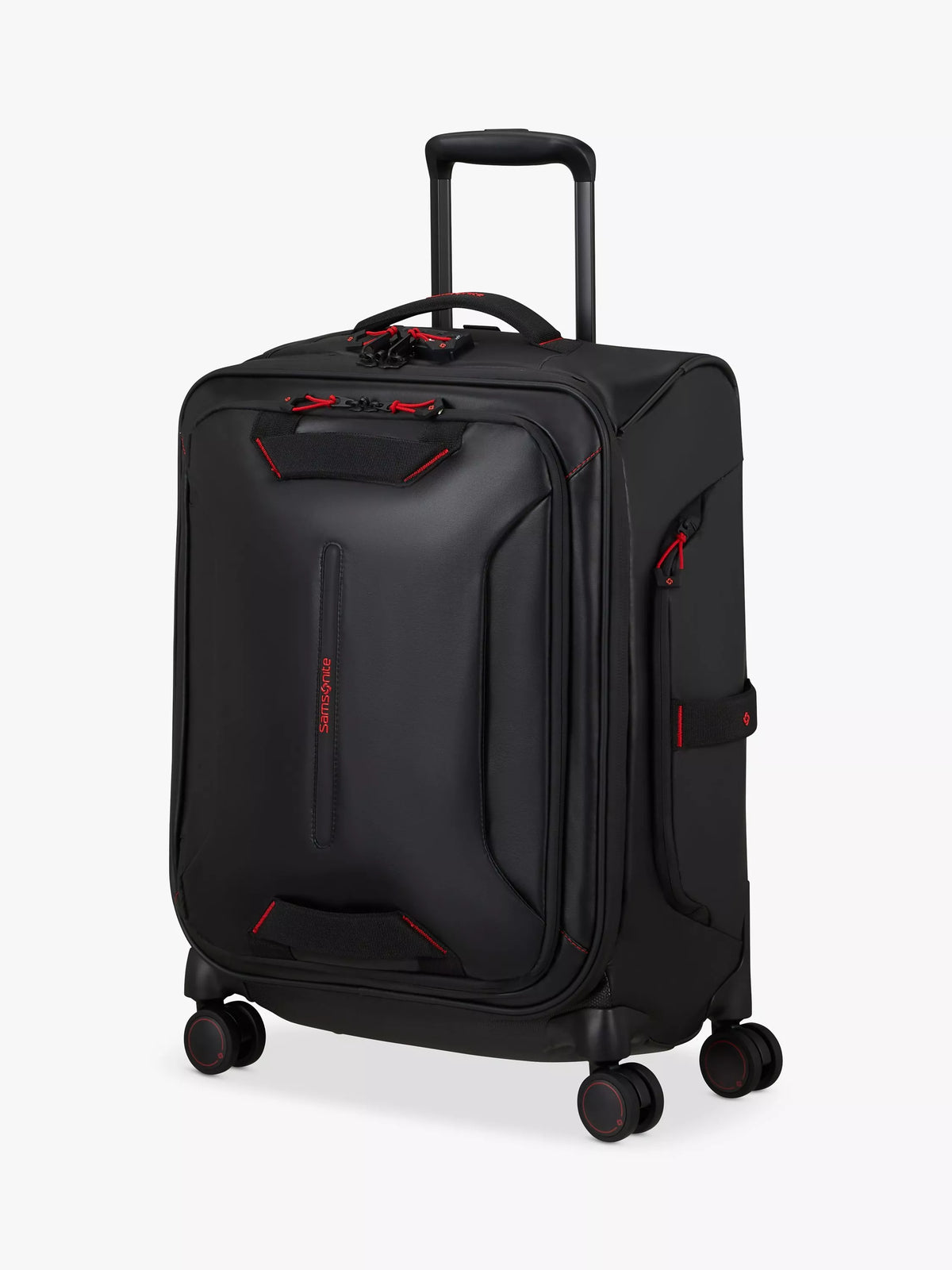 Samsonite Ecodiver Spinner 4-Wheel 55cm Duffle Bag, 50L, Black