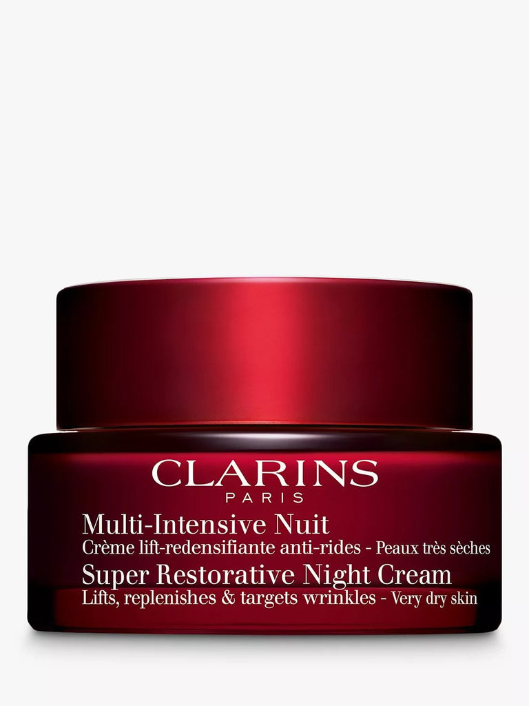 Clarins Super Restorative Night Cream, Very Dry Skin, 50ml