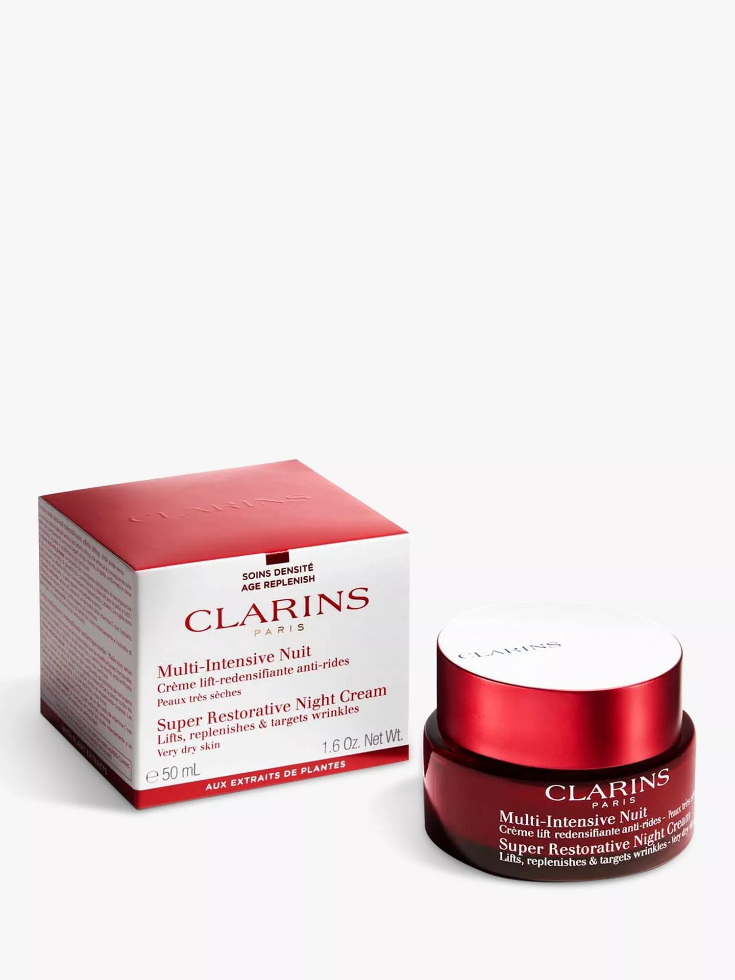 Clarins night cream for very dry skin, 50ml - British product