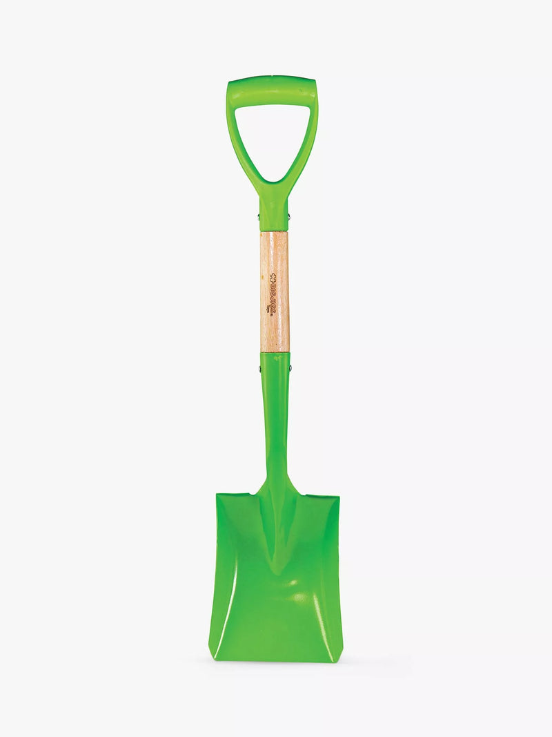 Bigjigs Toys children's short handled shovel, imported from the UK