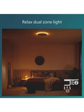 Philips flush ceiling light black 40cm (British brand)