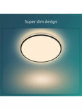Philips flush ceiling light black 40cm (British brand)