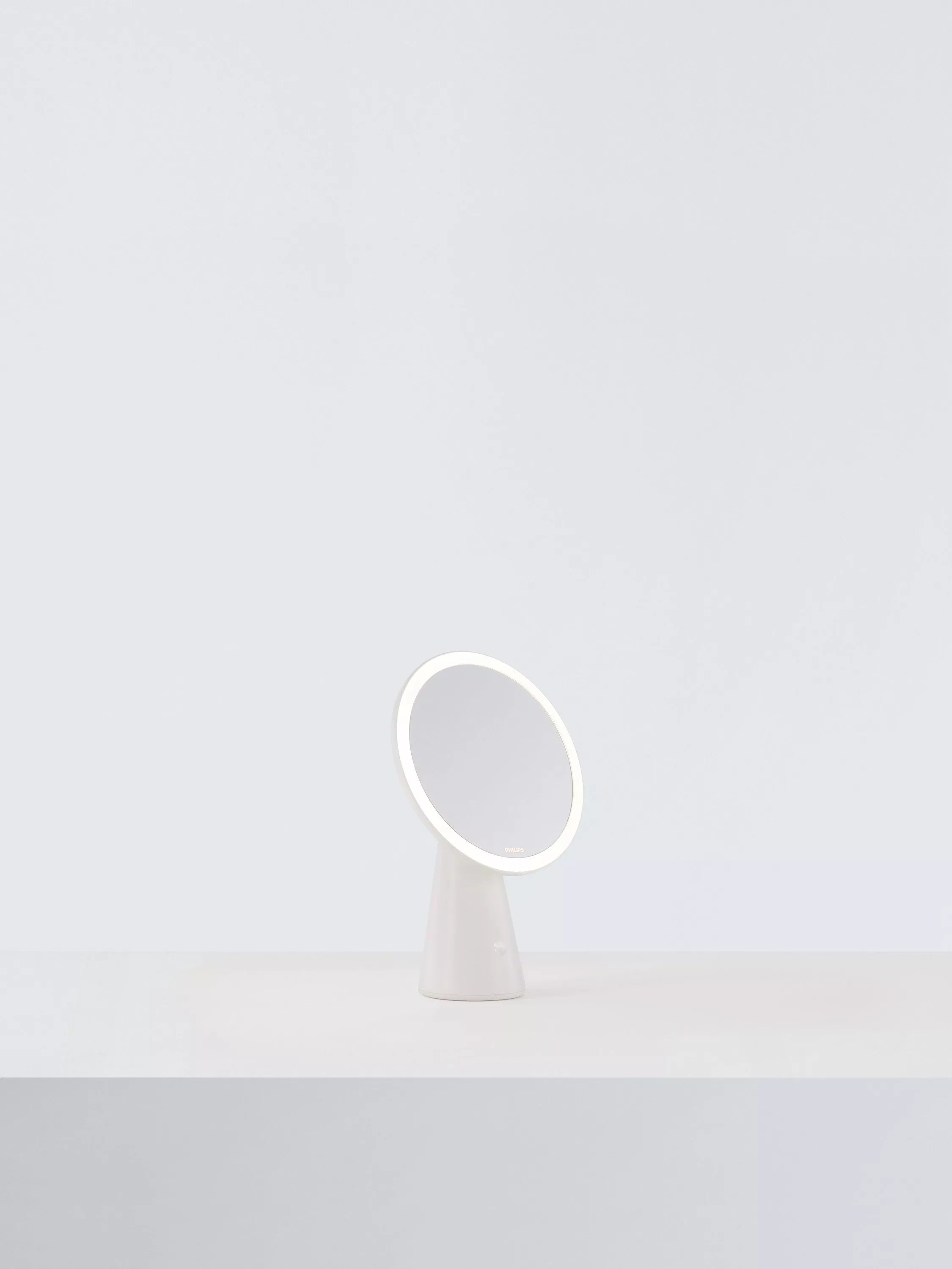 Philips portable mirror desk lamp LED white - British product