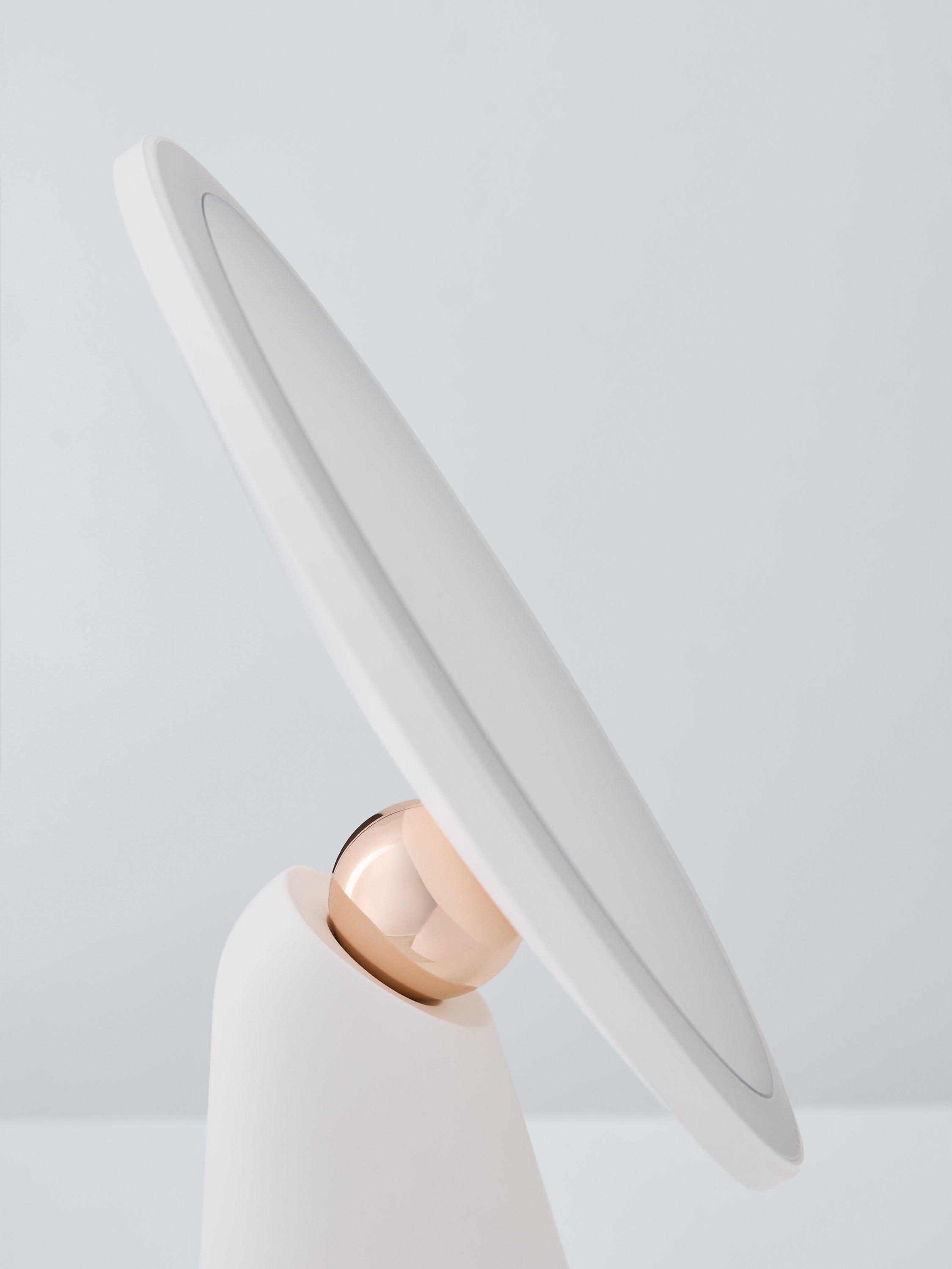 Philips portable mirror desk lamp LED white - British product