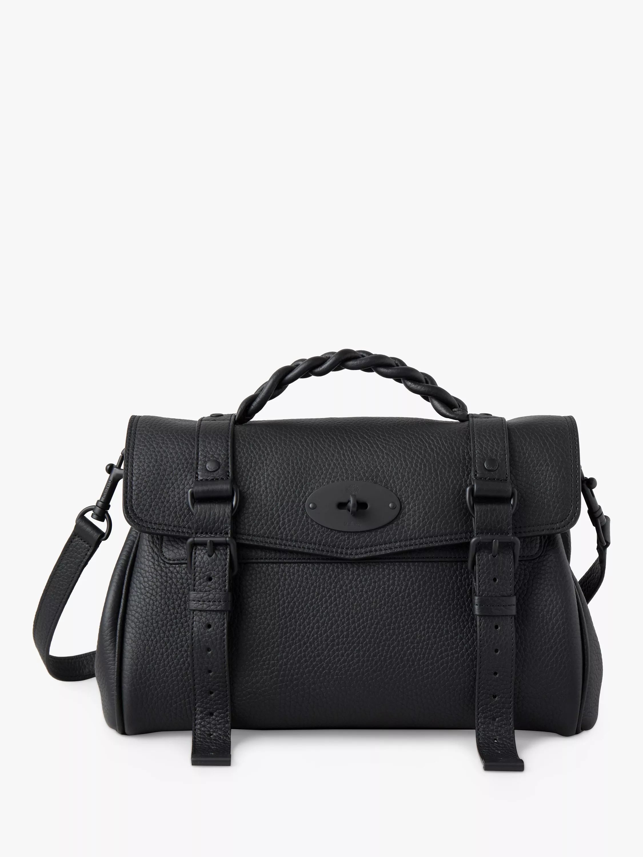 Mulberry Alexa Heavy Grain Leather Shoulder Bag