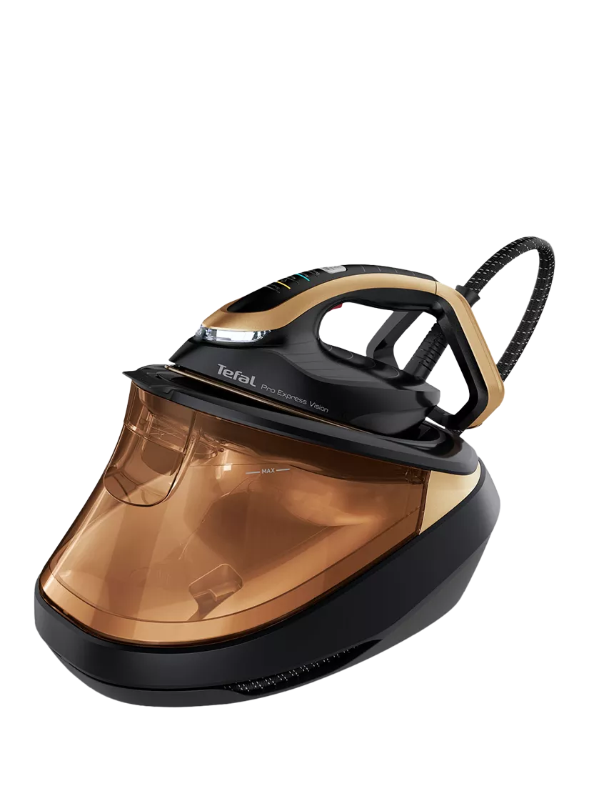 Tefal Pro Express Vision steam iron black/gold (British brand)