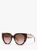 Prada PR 14WS Women's Cat's Eye Sunglasses