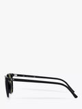 Ray-Ban Elliot round sunglasses black frame green glass lenses (British brand)