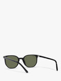 Ray-Ban Elliot round sunglasses black frame green glass lenses (British brand)