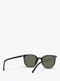 Ray-Ban Elliot round sunglasses black frame green glass lenses (British brand)