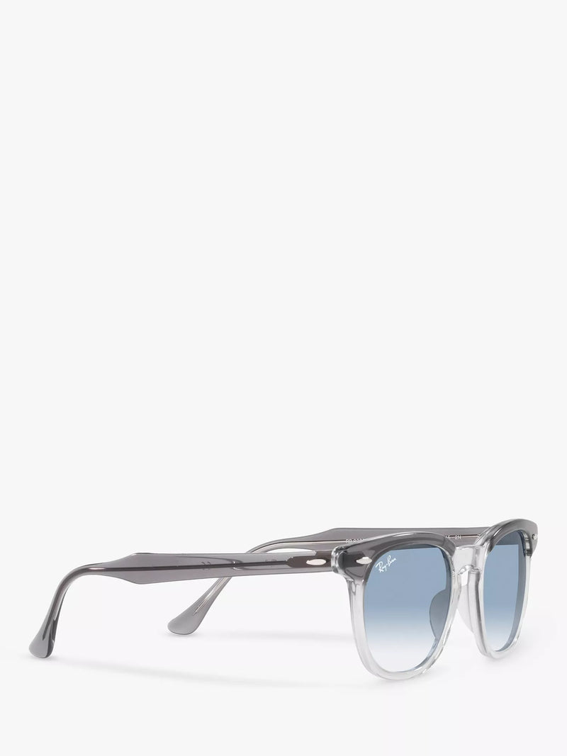Ray-Ban Hawkeye sunglasses square frame grey blue 52mm, imported from the UK