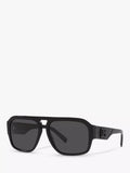 Dolce & Gabbana aviator sunglasses Black/Grey, imported from the UK