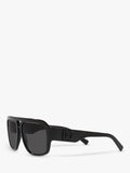 Dolce & Gabbana aviator sunglasses Black/Grey, imported from the UK