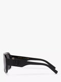 Dolce & Gabbana aviator sunglasses Black/Grey, imported from the UK