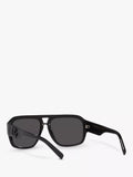 Dolce & Gabbana aviator sunglasses Black/Grey, imported from the UK