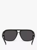 Dolce & Gabbana aviator sunglasses Black/Grey, imported from the UK