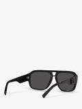 Dolce & Gabbana aviator sunglasses Black/Grey, imported from the UK