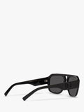 Dolce & Gabbana aviator sunglasses Black/Grey, imported from the UK