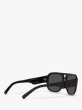 Dolce & Gabbana aviator sunglasses Black/Grey, imported from the UK