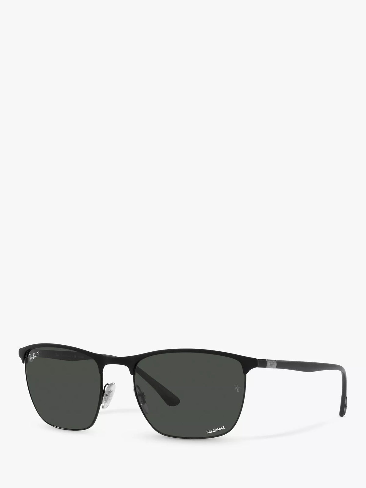 Ray-Ban RB3594 polarised sunglasses matte black, UK version