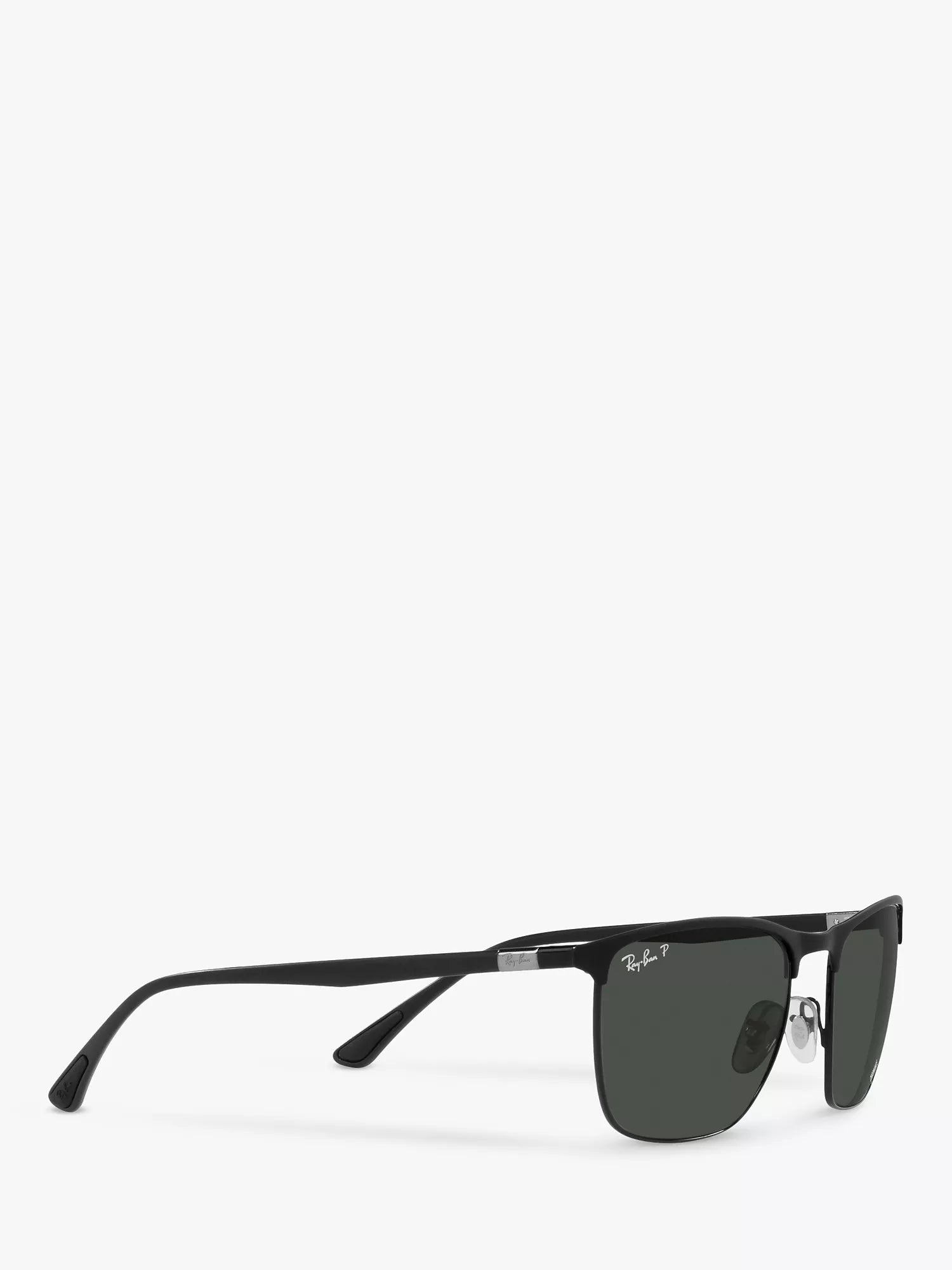 Ray-Ban RB3594 polarised sunglasses matte black, UK version