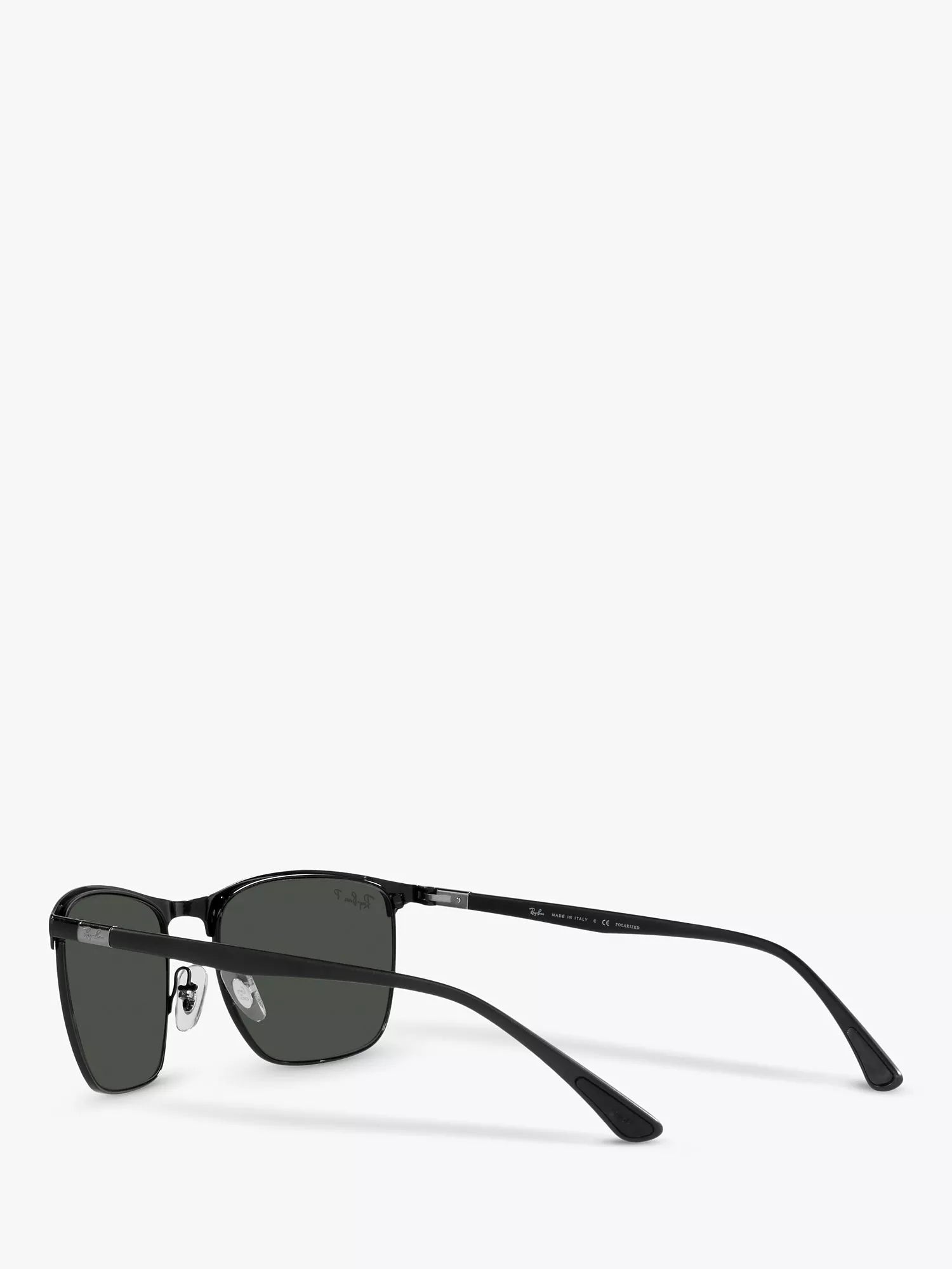 Ray-Ban RB3594 polarised sunglasses matte black, UK version