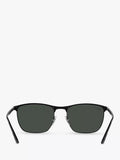 Ray-Ban RB3594 polarised sunglasses matte black, UK version