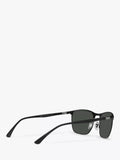 Ray-Ban RB3594 polarised sunglasses matte black, UK version